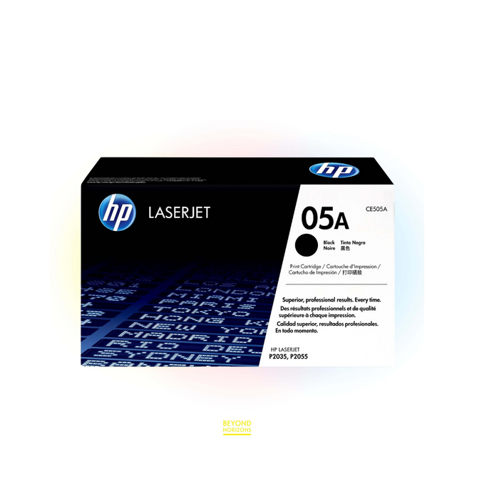 HP - 05A CE505A (黑色) 原裝碳粉匣 可印2300頁 (原廠行貨及保養)