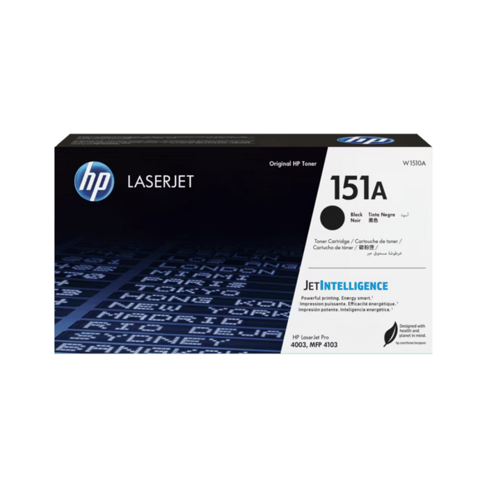 HP 151A (W1510A) LaserJet 黑色原廠碳粉匣  (原廠行貨及保養)