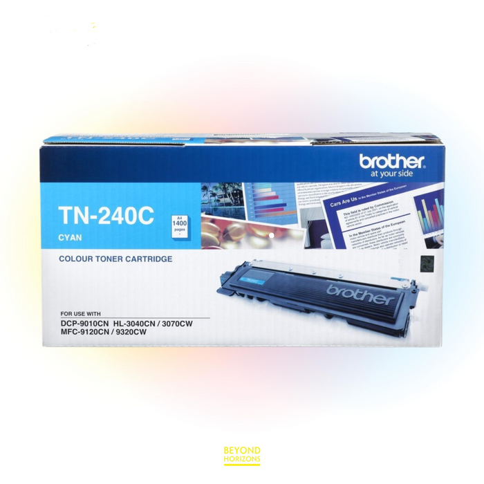 BROTHER - TN240C (青色) 原裝碳粉匣 可印1400頁 (原廠行貨及保養)