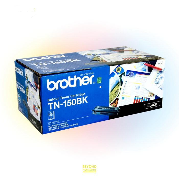 BROTHER - TN150BK (黑色) 原裝碳粉匣 可印2500頁 (原廠行貨及保養)