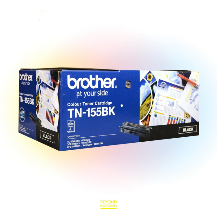 BROTHER - TN155BK (黑色) 原裝碳粉匣 可印5000頁 (原廠行貨及保養)
