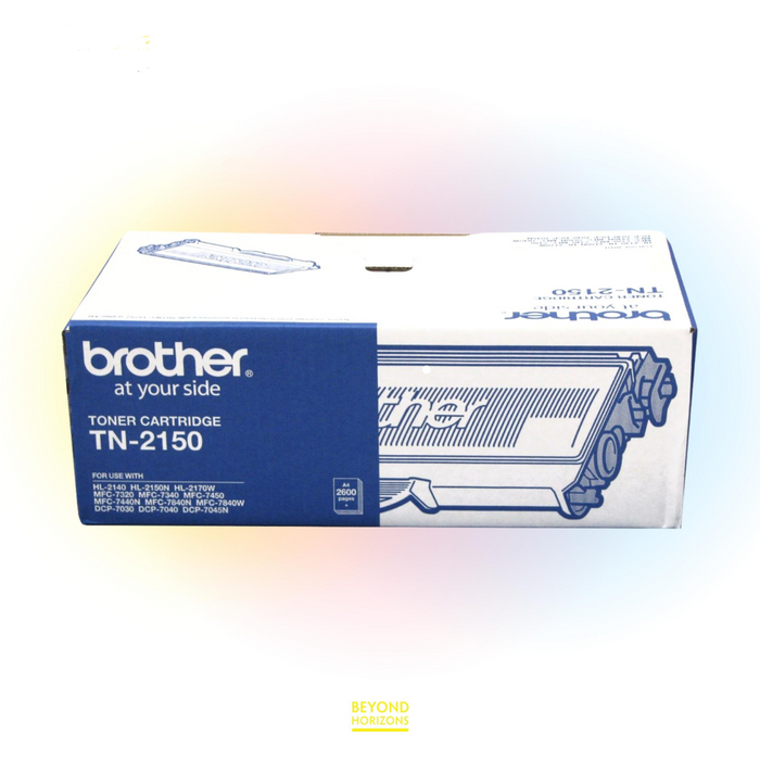BROTHER - TN-2150 (黑色) (高容量) 原裝碳粉匣 可印2600頁 (原廠行貨及保養)