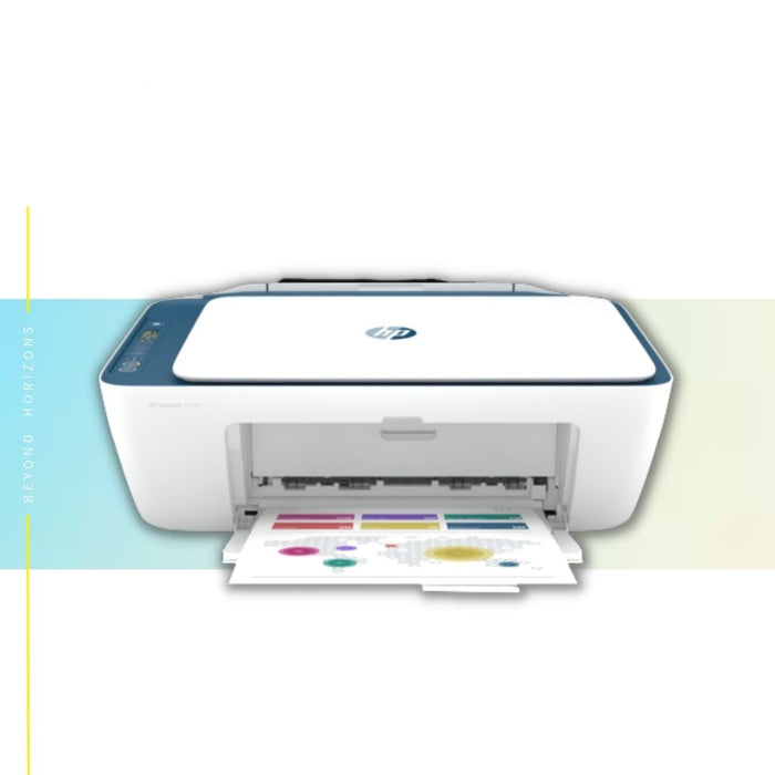 HP - DeskJet 2723e 彩色3合1多功能噴墨打印機 Wi-Fi連接 (原裝行貨 包保養)