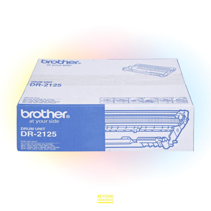 BROTHER - DR2125 原裝打印鼓 (黑色) 可印12000頁 (原廠行貨及保養)