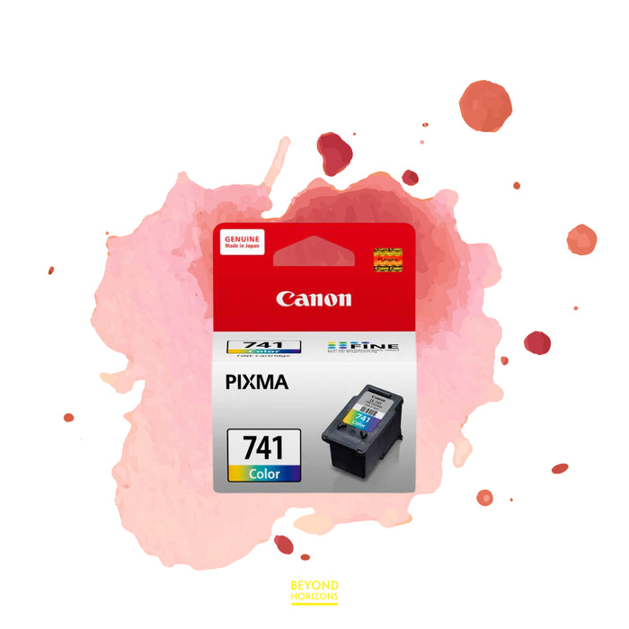 Canon - CL-741 (彩色) 原廠墨水 盒 可印180頁 (原廠行貨及保養)
