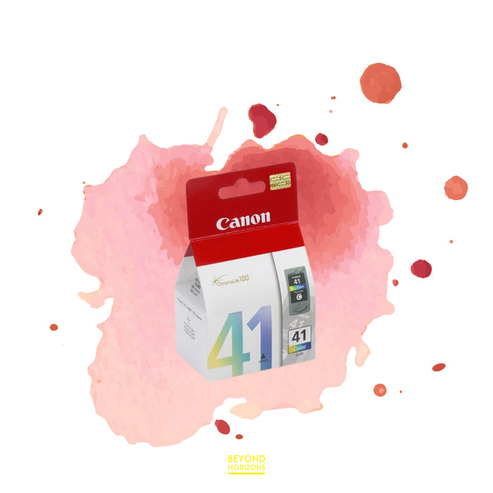 Canon - CL-41 (三色) 原廠墨水 盒 可印300頁 (原廠行貨及保養)