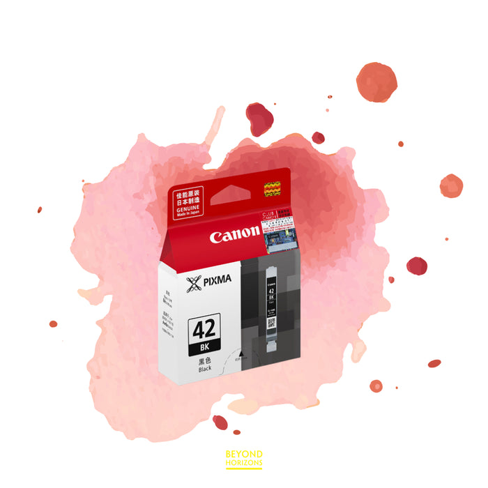 Canon - CLI-42 BK (黑色) 原廠墨水 盒 可印200頁 (原廠行貨及保養)