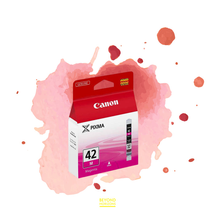 Canon - CLI-42 M (洋紅色) 原廠墨水 盒 可印200頁 (原廠行貨及保養)
