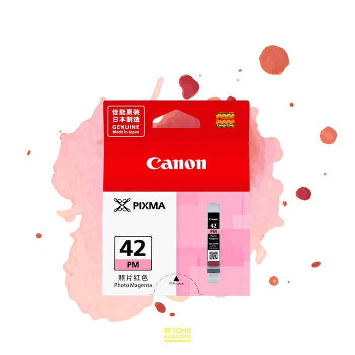 Canon - CLI-42 PM (相片洋紅色) 原廠墨水 盒 可印200頁 (原廠行貨及保養)