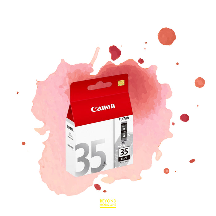 Canon - PGI-35 BK (黑色) 原廠墨水 盒 可印200頁 (原廠行貨及保養)