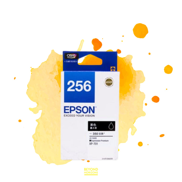 Epson - C13T256180 T256 K (相片黑色) 原廠墨水 盒 可印200頁 (原廠行貨及保養)