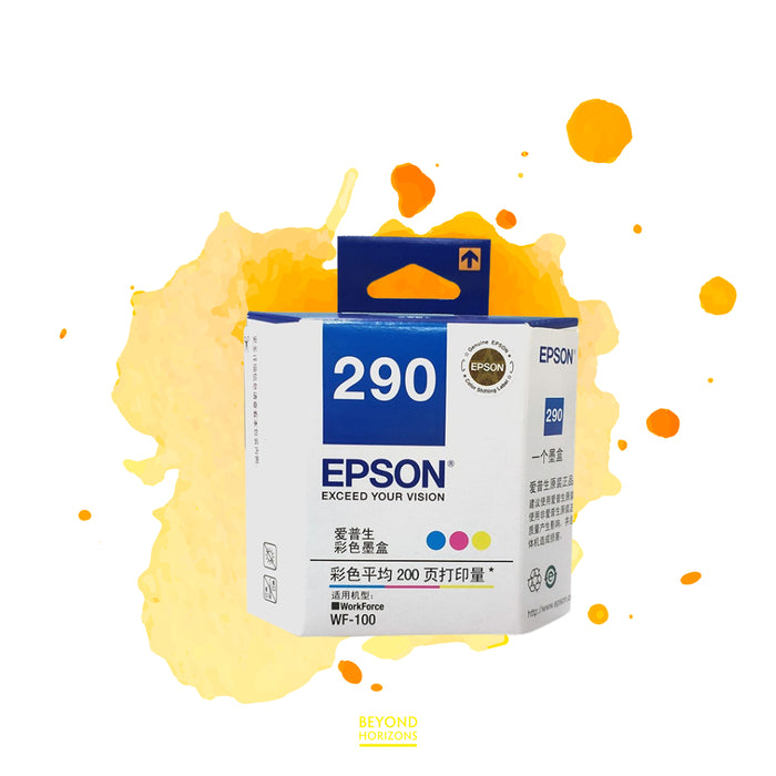 Epson - C13T290083 T2900 (三色) 原廠墨水 盒 可印200頁 (原廠行貨及保養)