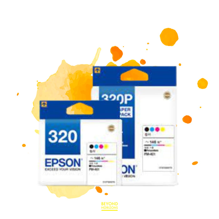 Epson - C13T32008H (彩色) 原廠墨水 盒 連相紙 可印146頁 (原廠行貨及保養)