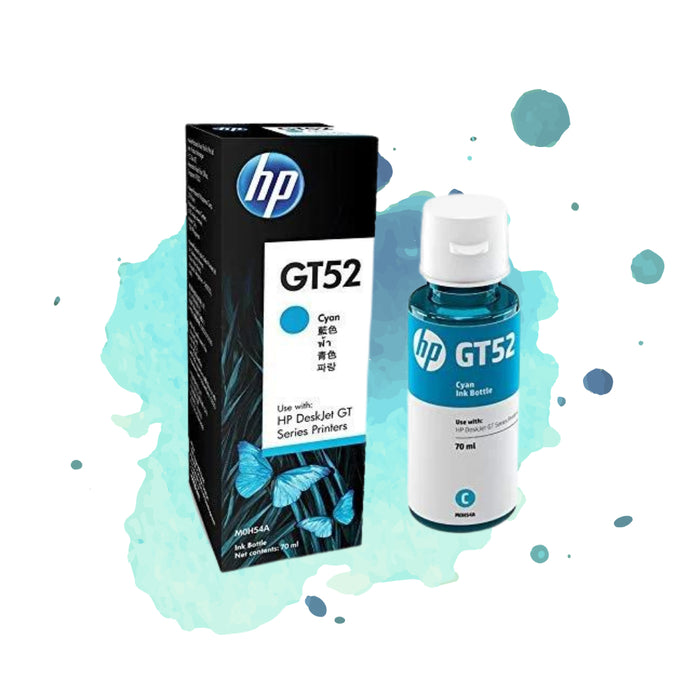 HP - GT52 C (青色) 原廠墨水 盒 可印8000頁 (原廠行貨及保養)