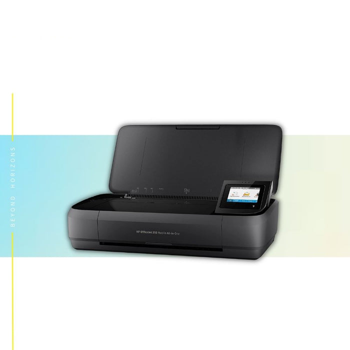 HP - OfficeJet 250 彩色3合1多功能流動噴墨打印機 手提便? (原裝行貨 包保養)