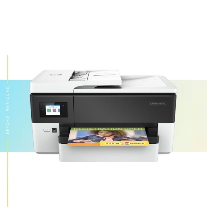 HP - OfficeJet Pro 7720 彩色4合1多功能噴墨打印機 A3打印 (原裝行貨 包保養)
