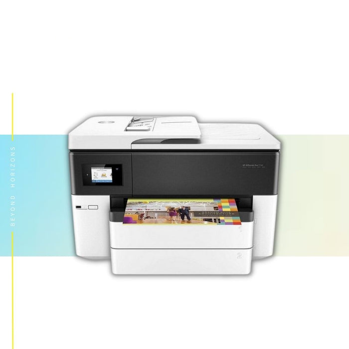HP - OfficeJet Pro 7740 彩色4合1多功能噴墨打印機 A3打印 (原裝行貨 包保養)