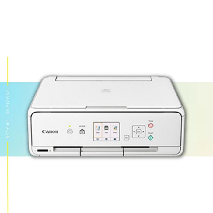 Canon - PIXMA TS5070 彩色3合1多功能噴墨打印機 Wi-Fi連接 (白色) (原裝行貨 包保養)