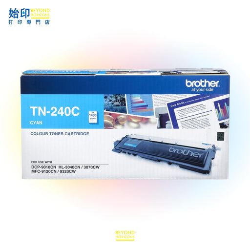 BROTHER - TN240C (青色) 原裝碳粉匣 可印1,400頁