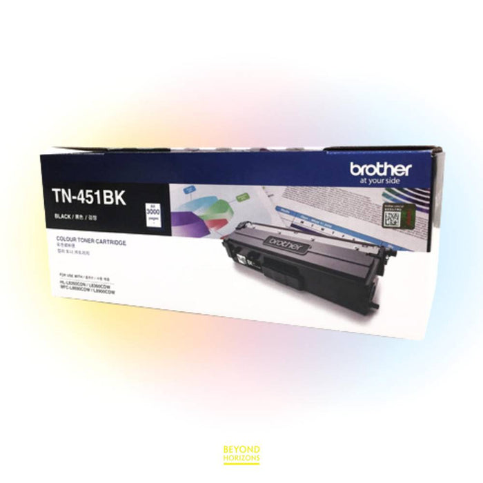 BROTHER - TN-451 BK (黑色) 原裝碳粉匣 可印3000頁 (原廠行貨及保養)