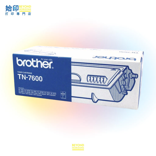 BROTHER - TN7600 (黑色) 原裝碳粉匣 可印6,500頁