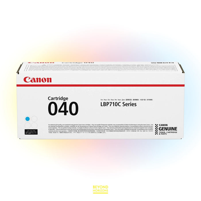 Canon - CRG040C (青色) 原裝碳粉匣 可印5000頁 (原廠行貨及保養)