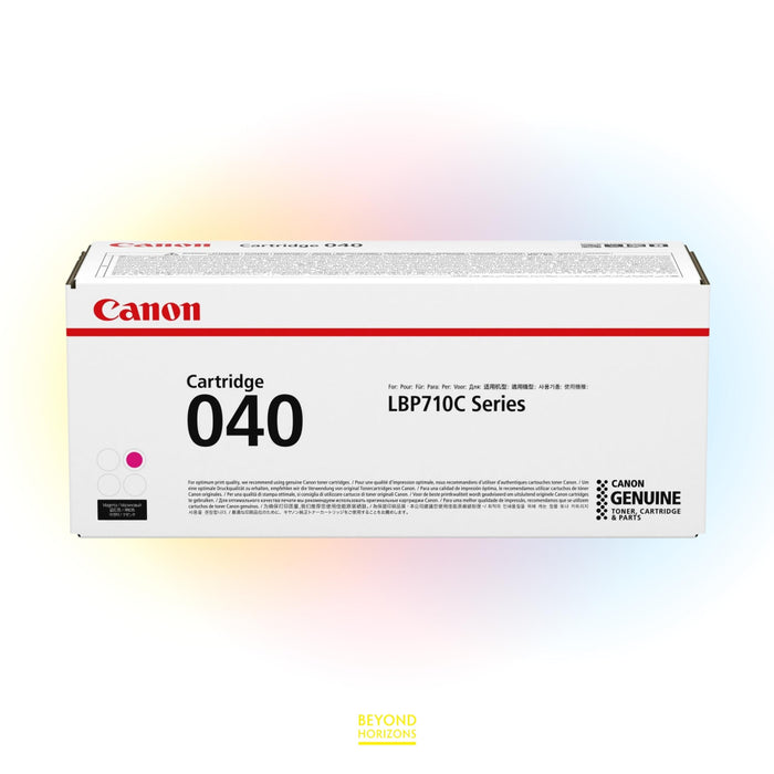 Canon - CRG040M (洋紅色) 原裝碳粉匣 可印5000頁 (原廠行貨及保養)