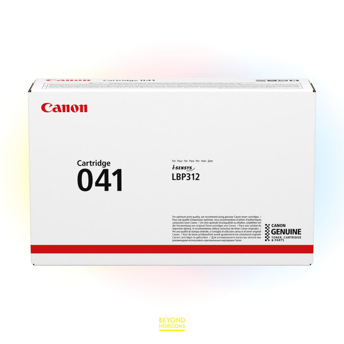 Canon - CRG041 (黑色) 原裝碳粉匣 可印10000頁 (原廠行貨及保養)