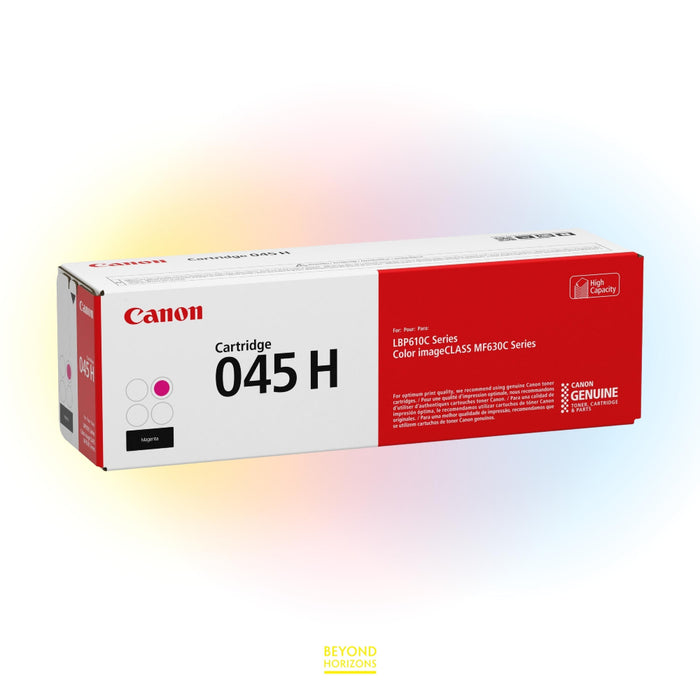 Canon - CRG045H M (洋紅色) (高容量) 原裝碳粉匣 可印2200頁 (原廠行貨及保養)