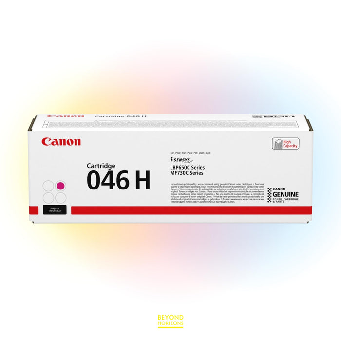 Canon - CRG046H M (洋紅色) (高容量) 原裝碳粉匣 可印5000頁 (原廠行貨及保養)