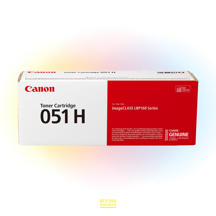 Canon - CRG051H BK (黑色) (高容量) 原裝碳粉匣 可印4100頁 (原廠行貨及保養)
