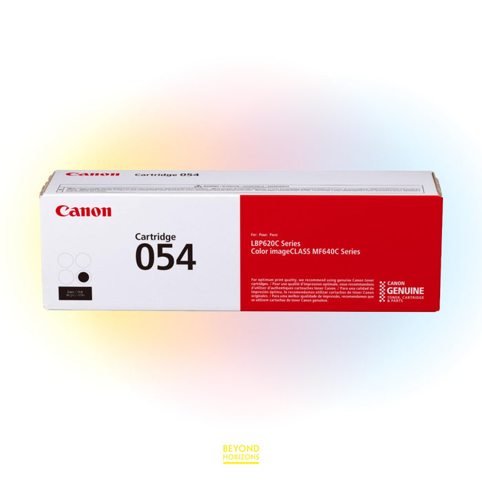 Canon - CRG054 BK (黑色) 原裝碳粉匣 可印1500頁 (原廠行貨及保養)
