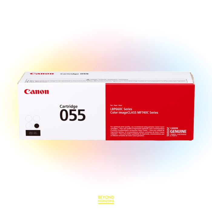 Canon - CRG055BK (黑色) 原裝碳粉匣 可印2300頁 (原廠行貨及保養)