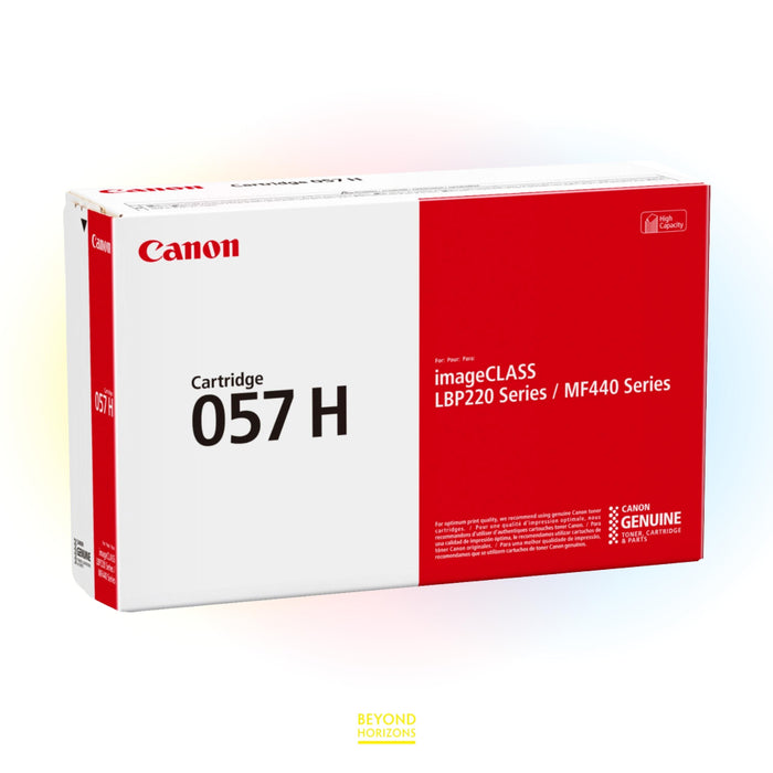 Canon - CRG057H (黑色) 原裝碳粉匣 可印10000頁 (原廠行貨及保養)