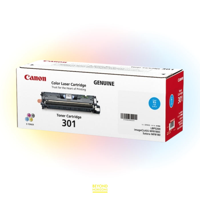 Canon - CRG301C (青色) 原裝碳粉匣 可印4000頁 (原廠行貨及保養)
