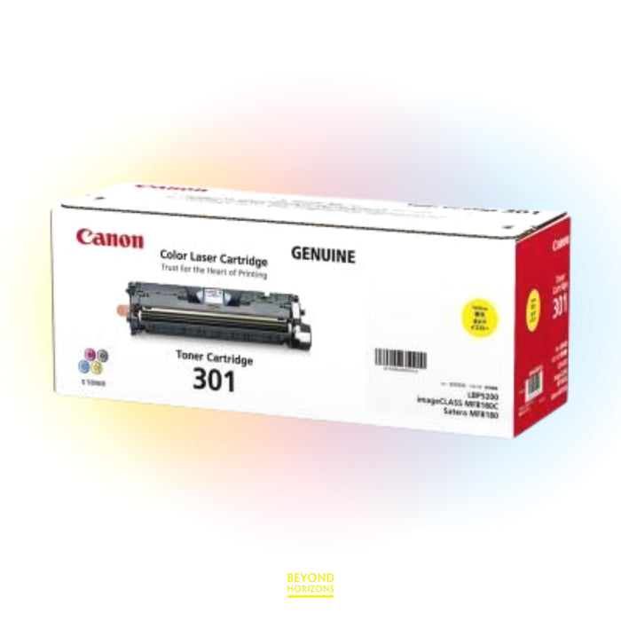Canon - CRG301Y (黃色) 原裝碳粉匣 可印4000頁 (原廠行貨及保養)