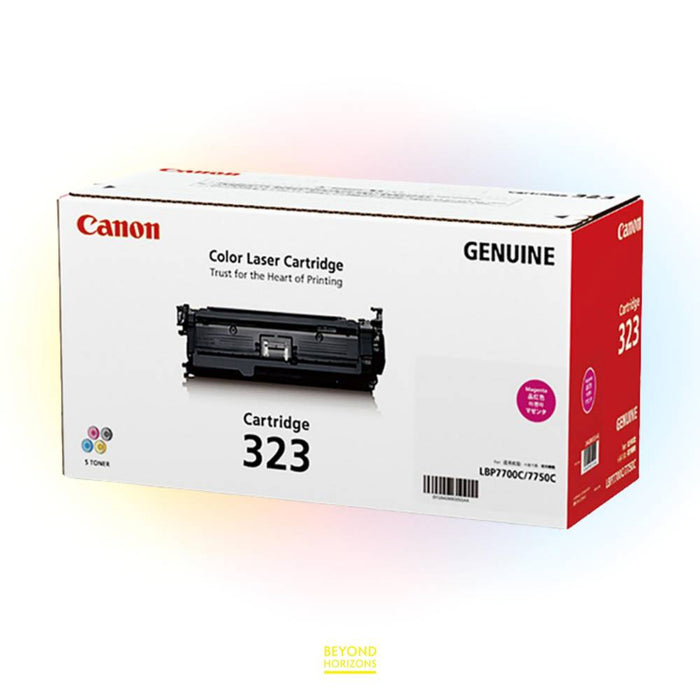Canon - CRG323M (洋紅色) 原裝碳粉匣 可印8500頁 (原廠行貨及保養)