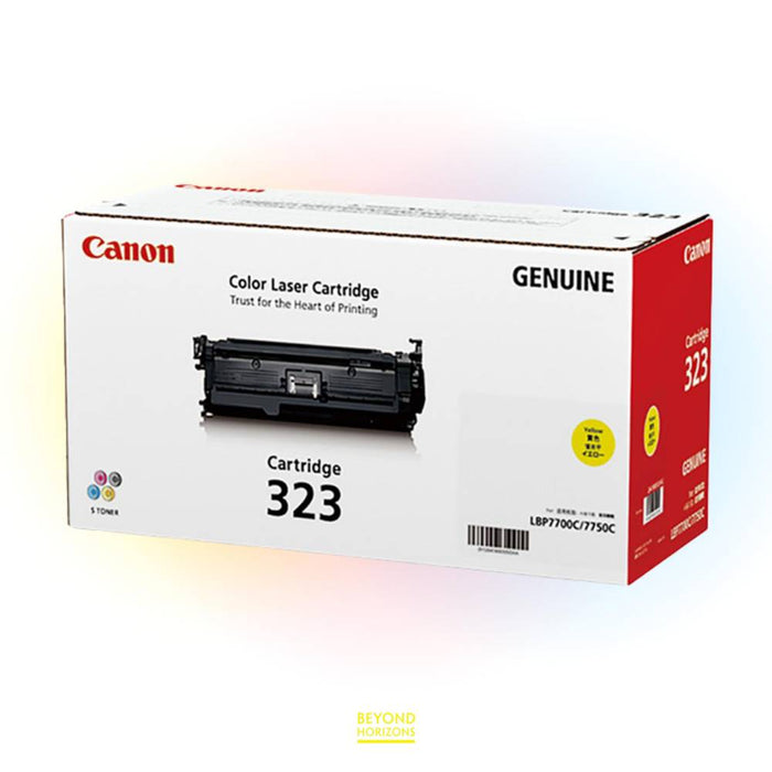 Canon - CRG323Y (黃色) 原裝碳粉匣 可印8500頁 (原廠行貨及保養)