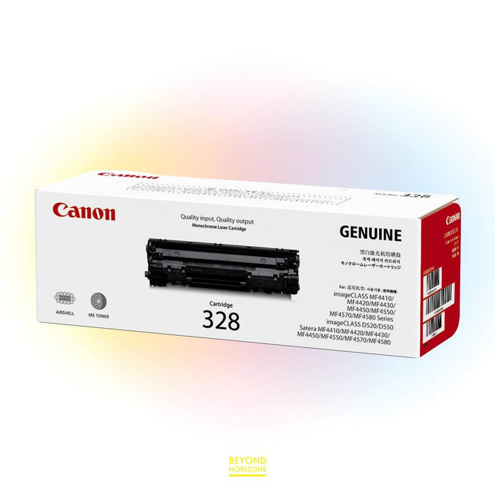 Canon - CRG328 (黑色) 原裝碳粉匣 可印2000頁 (原廠行貨及保養)