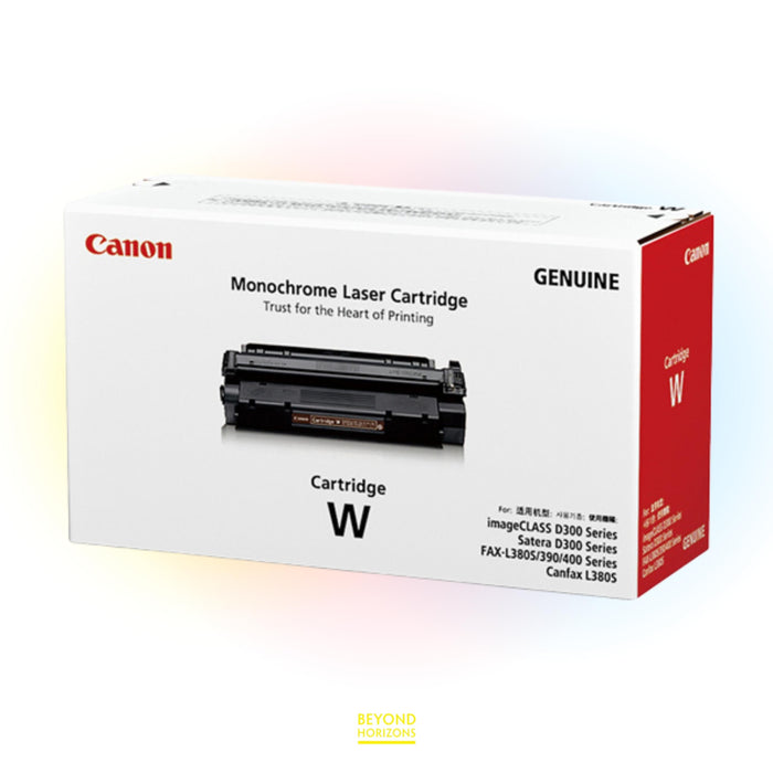 Canon - CRGW (黑色) 原裝碳粉匣 可印3500頁 (原廠行貨及保養)
