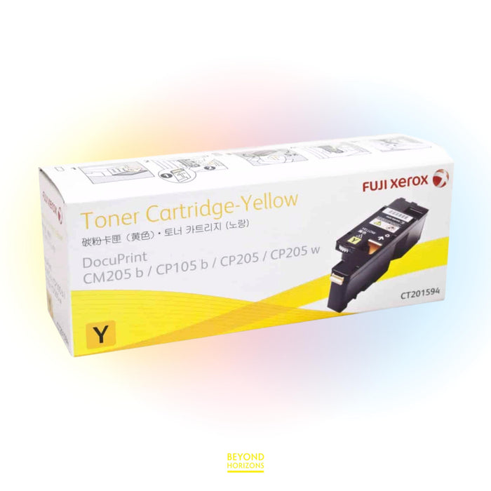 Fujifilm - CT201594 (黃色) 原裝碳粉匣 可印1400頁 (原廠行貨及保養)