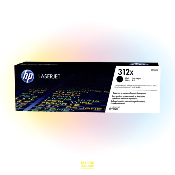 HP - CF380X 312X (黑色) 原裝碳粉匣 可印4400頁 (原廠行貨及保養)