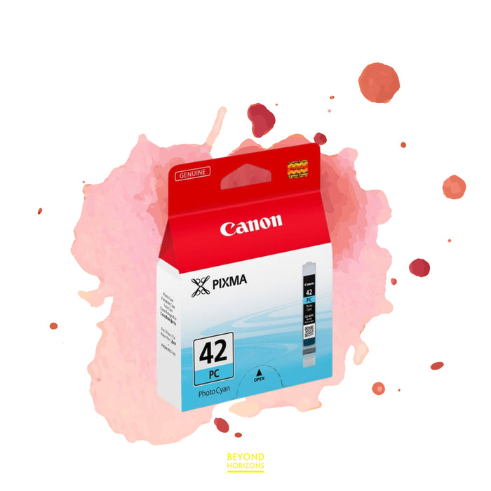 Canon - CLI-42 PC (相片靛青色) 原廠墨水 盒 可印200頁 (原廠行貨及保養)