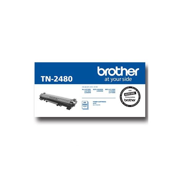BROTHER - TN2480 黑色 高容量 原裝碳粉匣 可印3000頁 (原廠行貨及保養)
